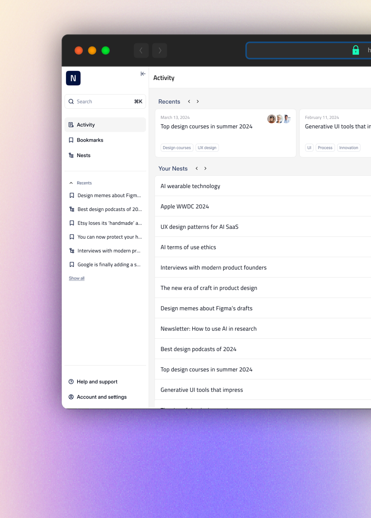 Nest: Turn Research into Content, Fast