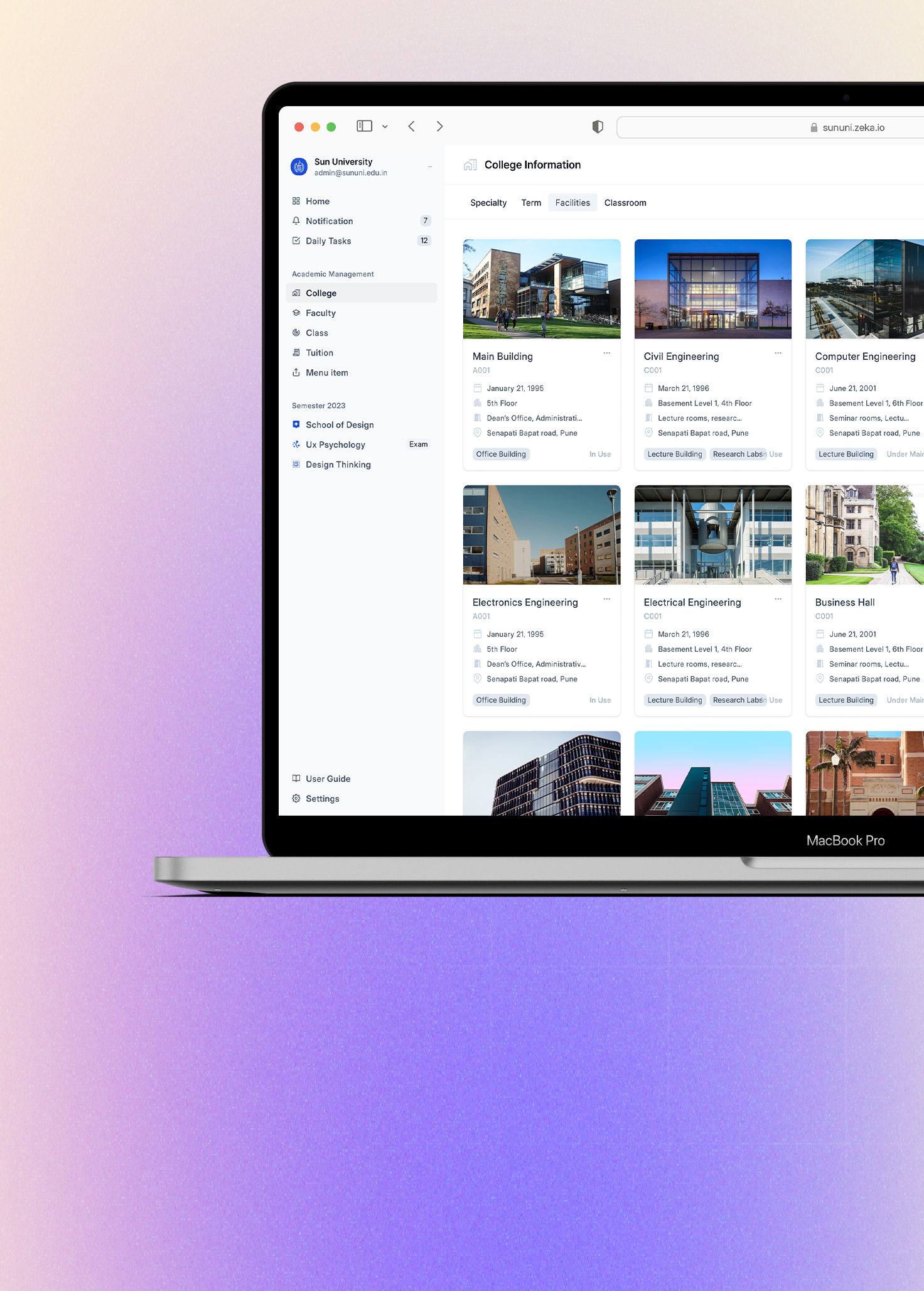 Reimagining Educational Management with Zeka